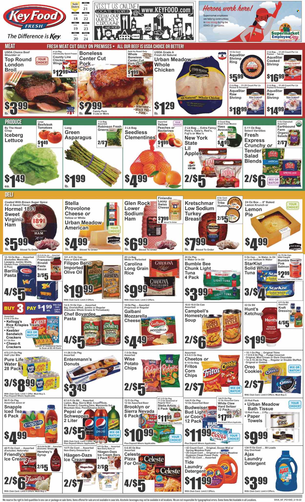 Key Food ad - 02/18/2022 - 02/24/2022. Page 1
