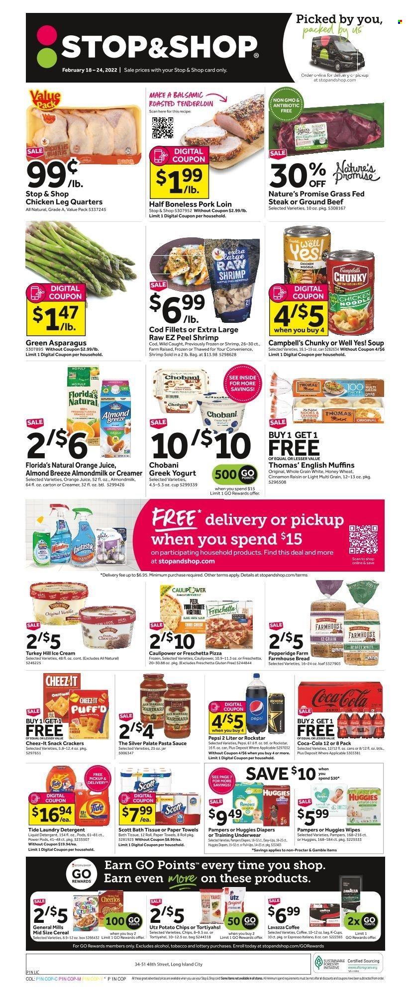 Stop & Shop ad - 02/18/2022 - 02/24/2022. Page 1