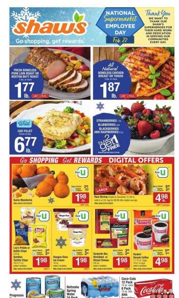 Shaw’s Flyer - 02/18/2022 - 02/24/2022.