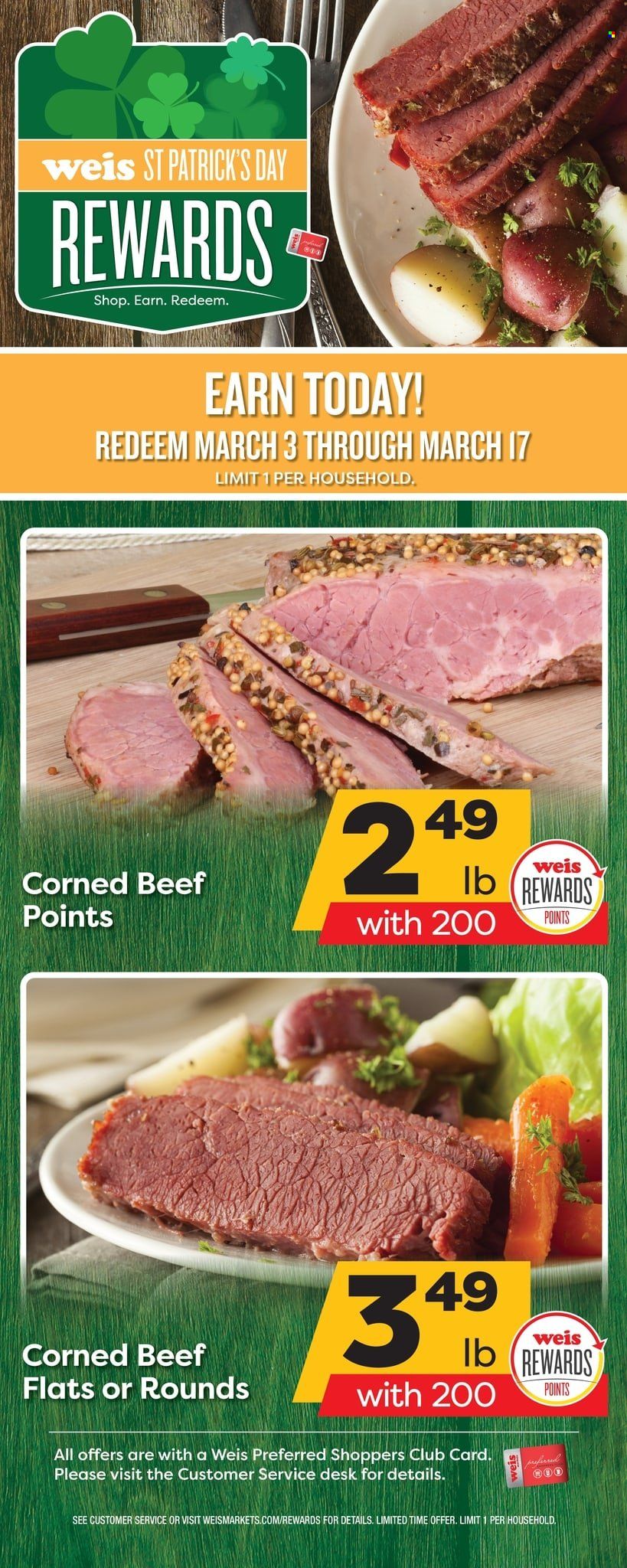 Weis ad - 02/15/2022 - 03/17/2022. Page 1