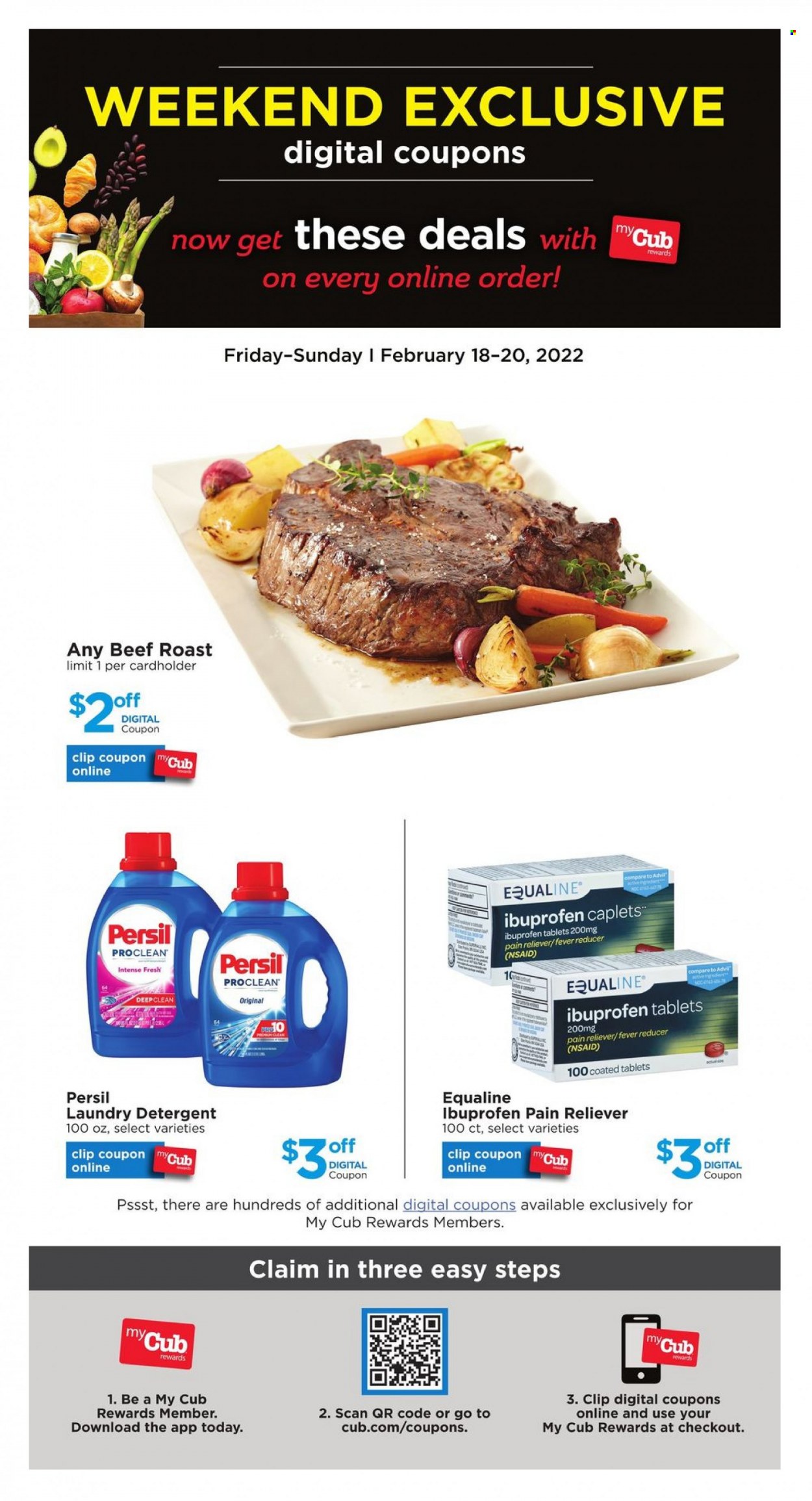 Cub Foods ad - 02/18/2022 - 02/20/2022. Page 1