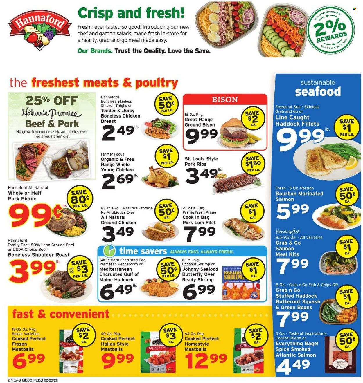 Hannaford ad - 02/20/2022 - 02/26/2022. Page 2