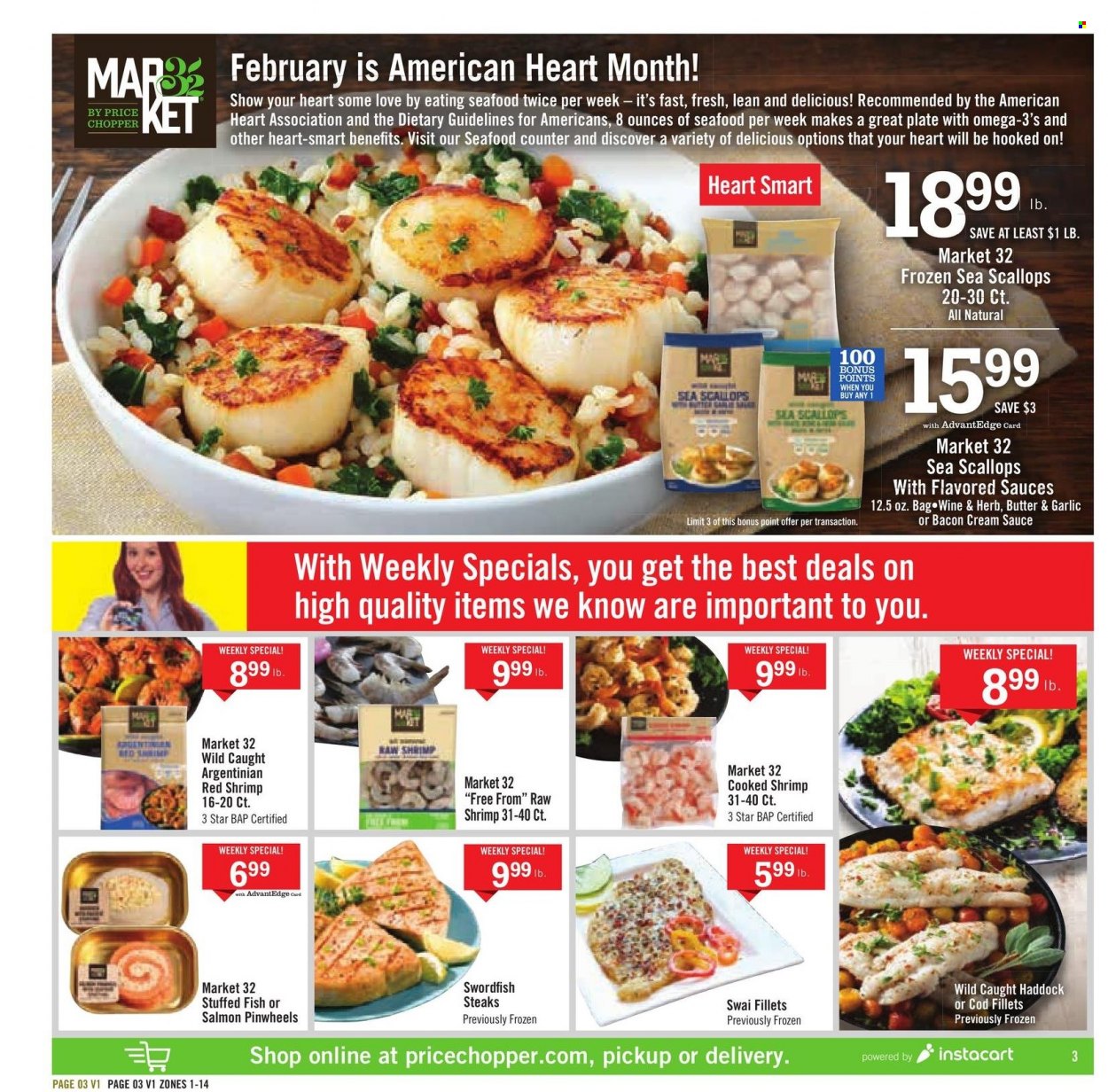 Price Chopper ad - 02/20/2022 - 02/26/2022. Page 3