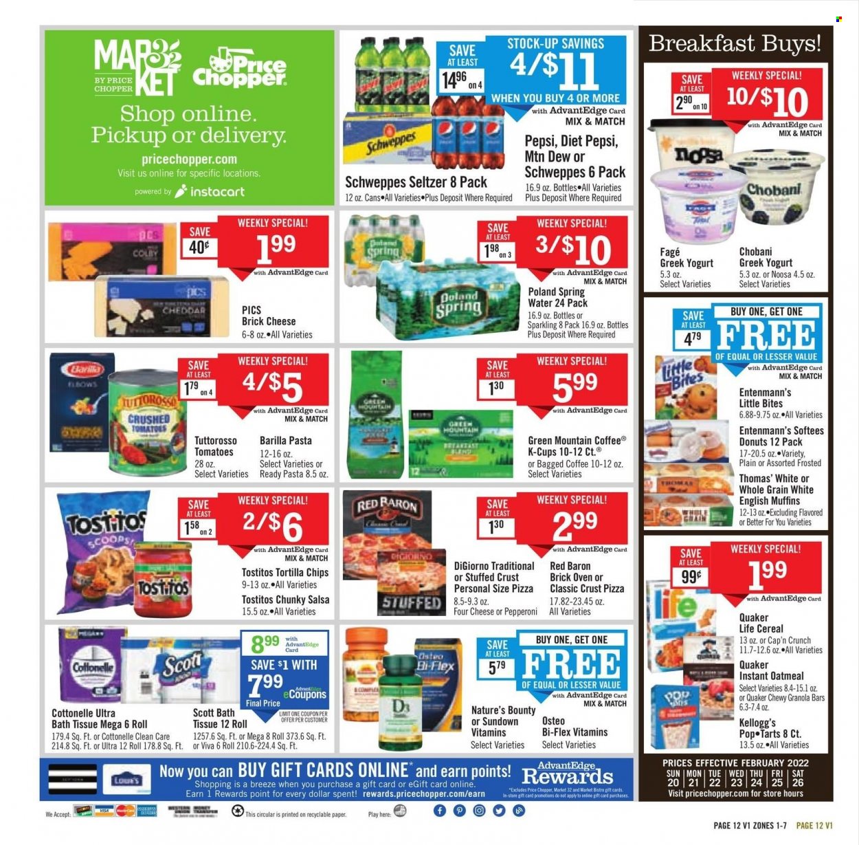 Price Chopper ad - 02/20/2022 - 02/26/2022. Page 12