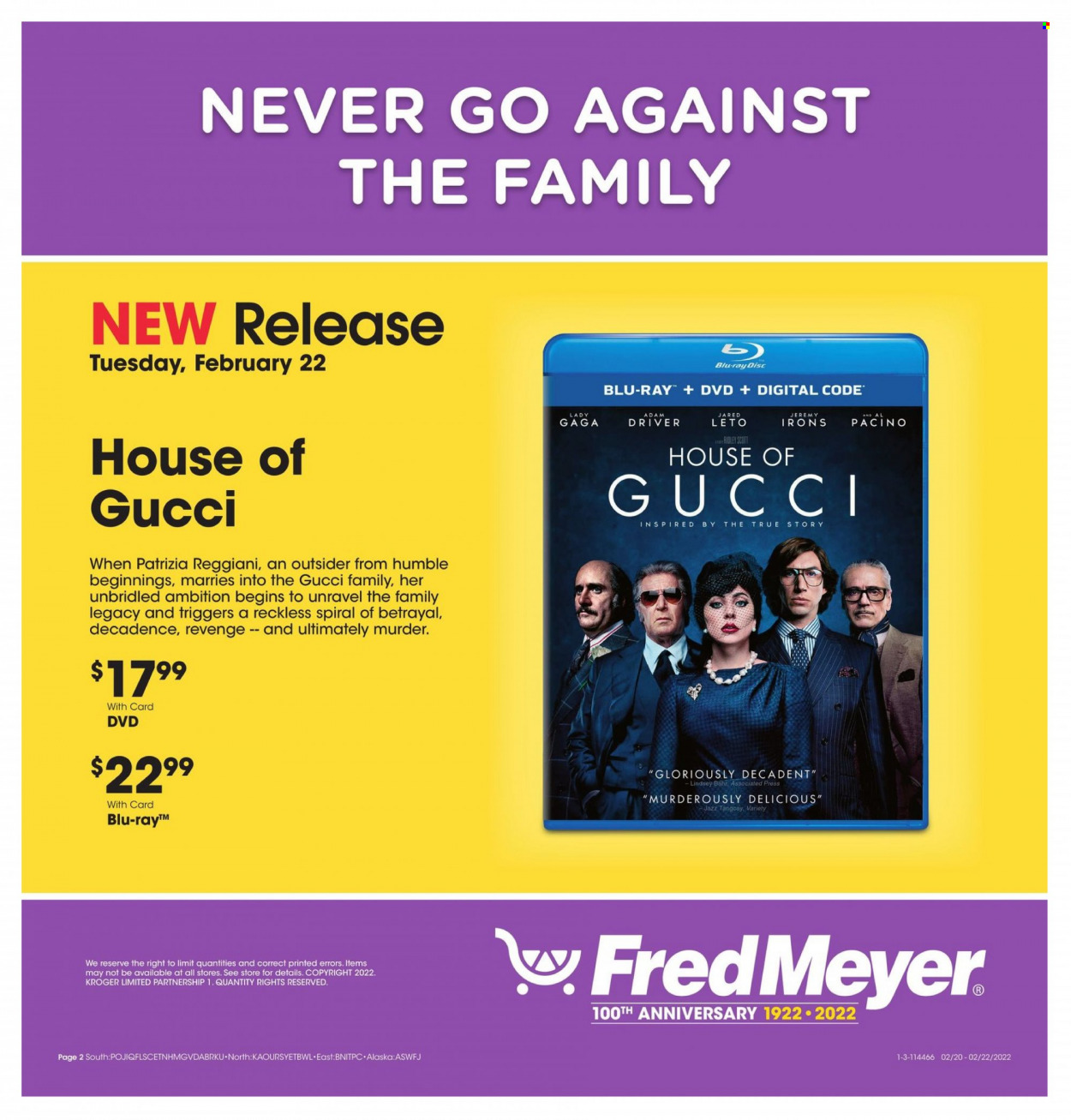 Fred Meyer ad - 02/20/2022 - 02/22/2022. Page 2