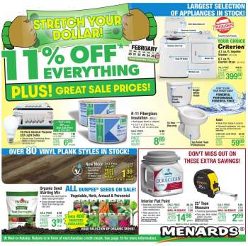 Menards Flyer - 02/20/2022 - 02/26/2022.