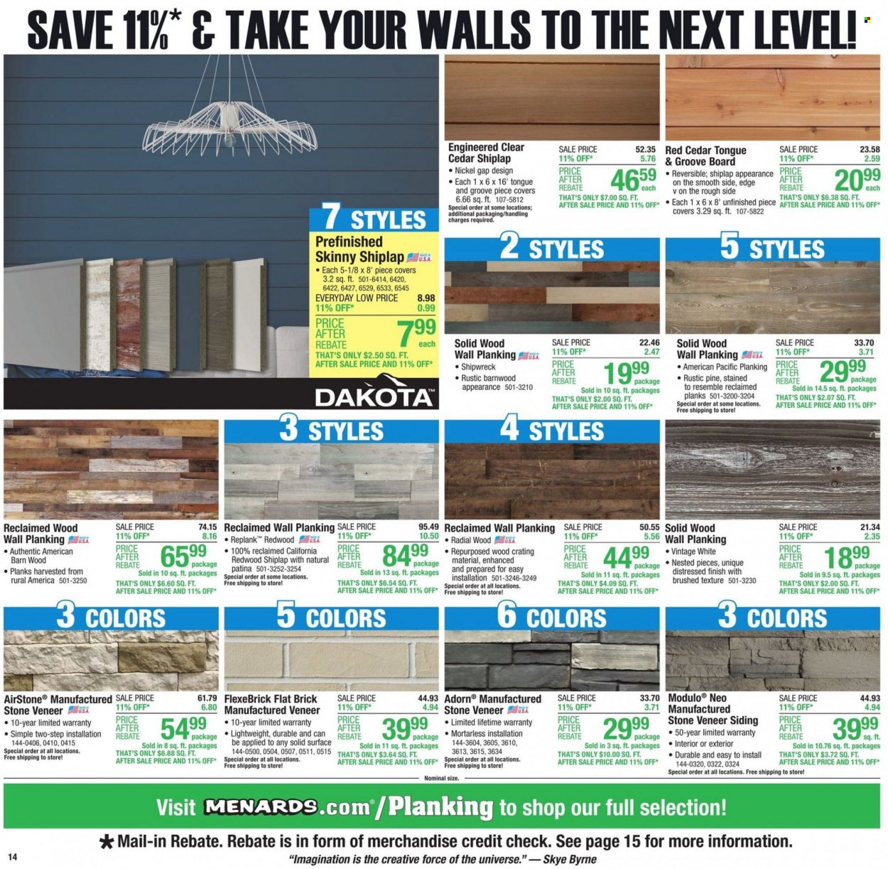 Menards ad - 02/20/2022 - 02/26/2022. Page 17