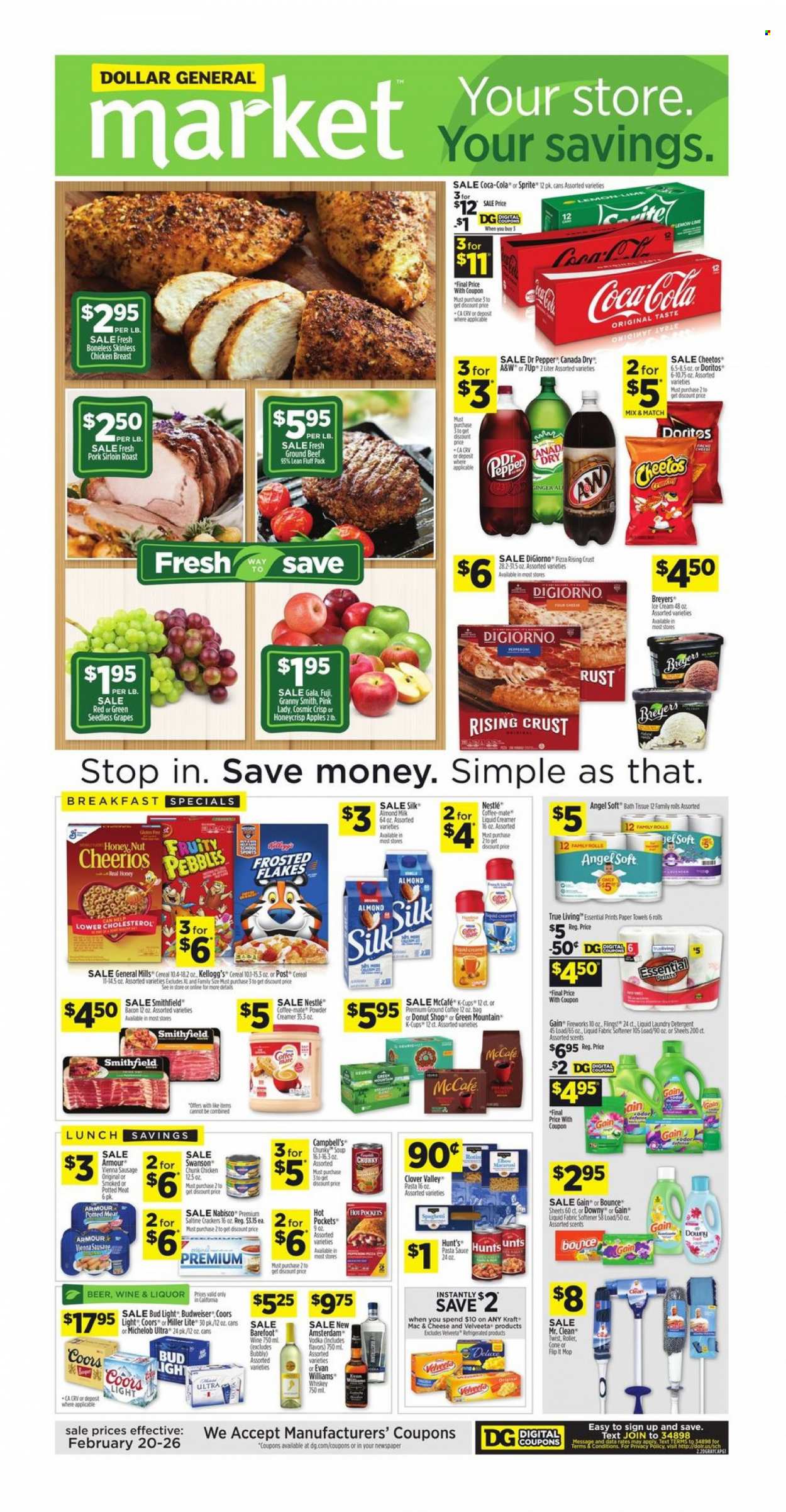 Dollar General ad - 02/20/2022 - 02/26/2022. Page 1
