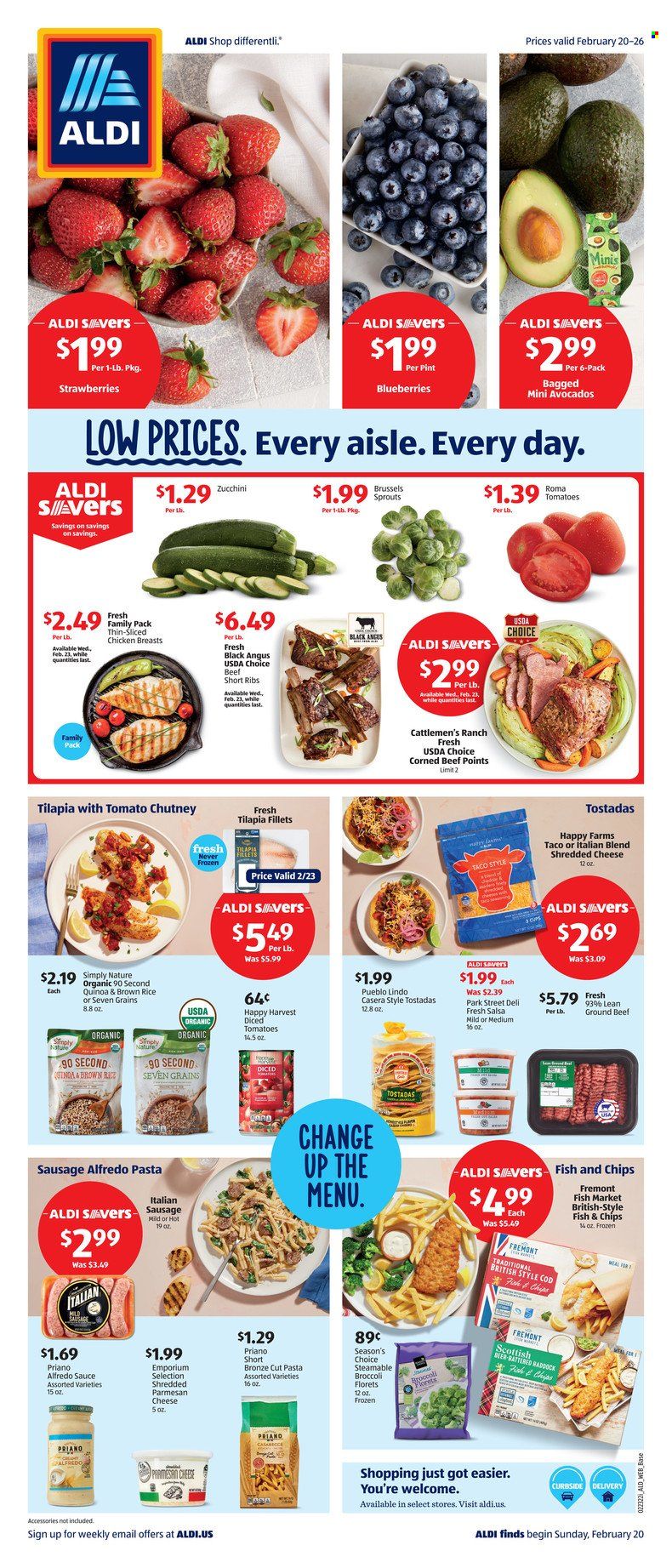ALDI ad - 02/20/2022 - 02/26/2022. Page 1