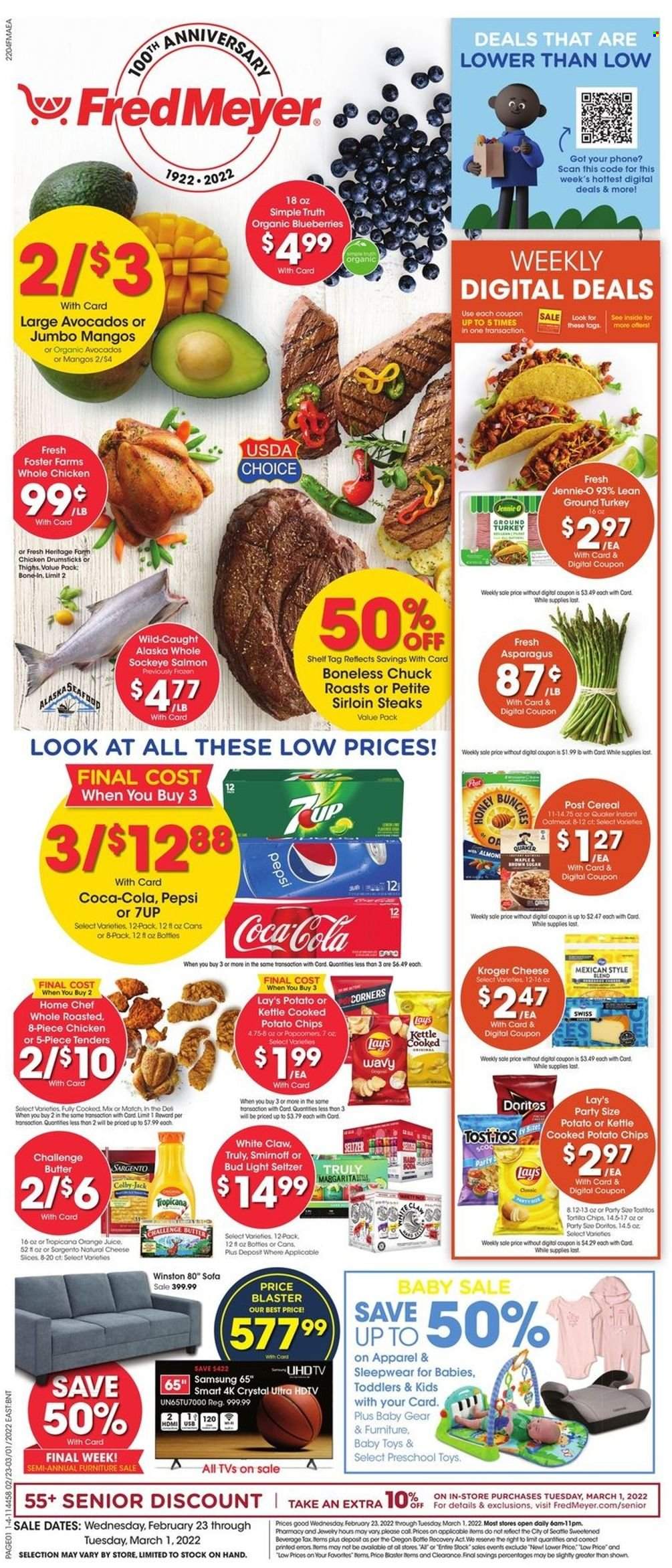 Fred Meyer ad - 02/23/2022 - 03/01/2022. Page 1