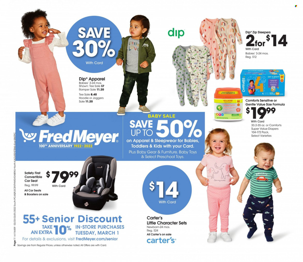 Fred Meyer ad - 02/23/2022 - 03/01/2022. Page 1