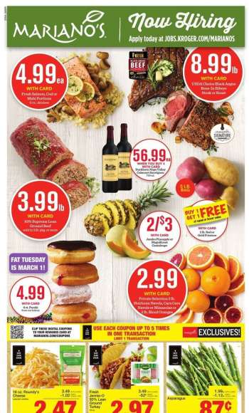 Mariano’s Flyer - 02/23/2022 - 03/01/2022.