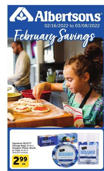 Albertsons Flyer - 02/16/2022 - 03/08/2022.