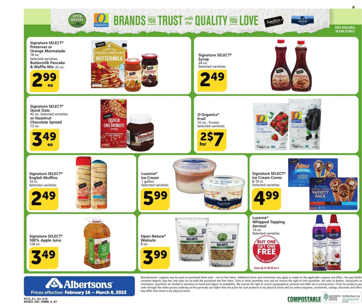 Albertsons ad - 02/16/2022 - 03/08/2022. Page 13