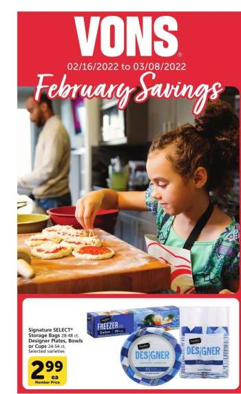 Vons Flyer - 02/16/2022 - 03/08/2022.
