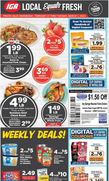 IGA Flyer - 02/23/2022 - 03/01/2022.
