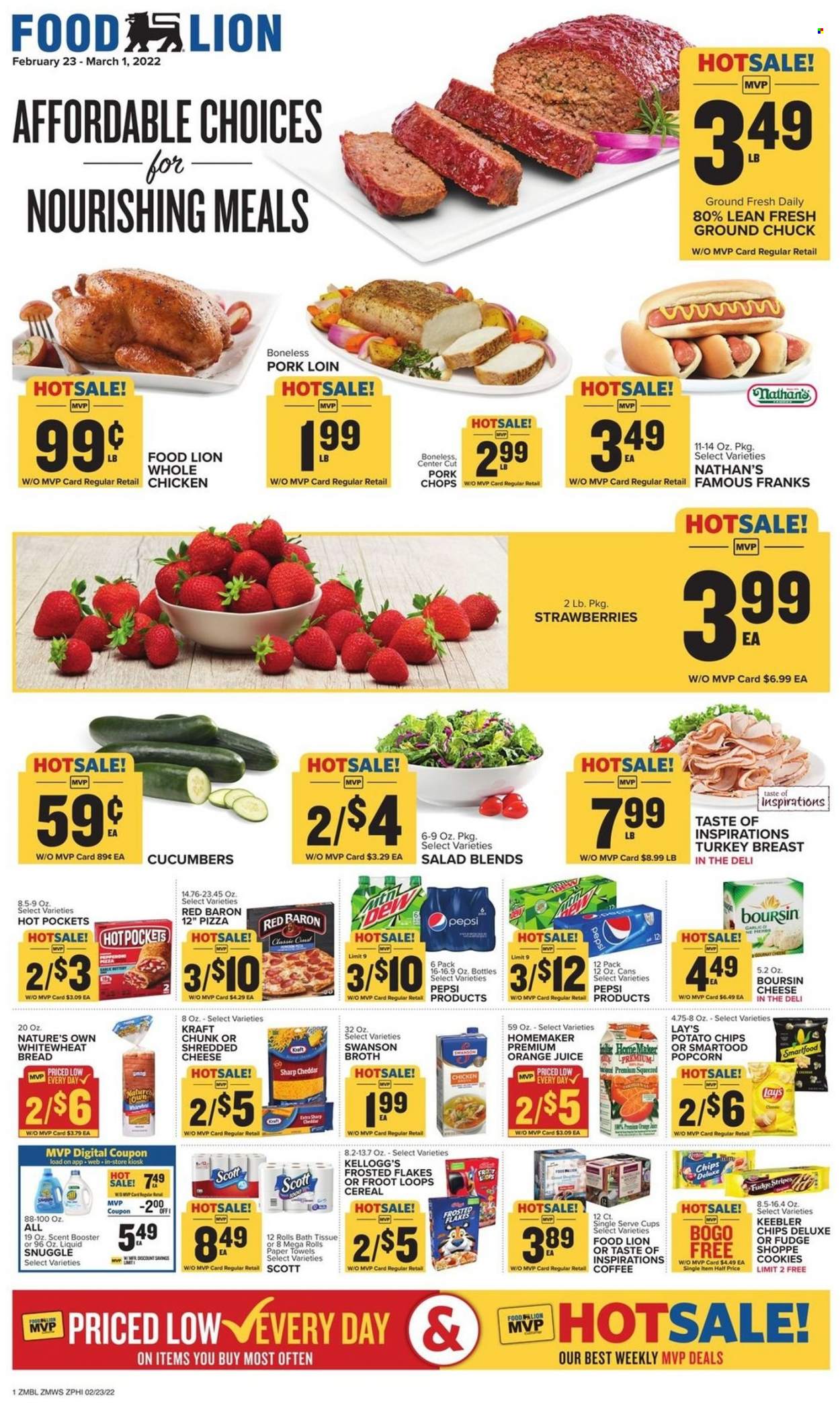 Food Lion ad - 02/23/2022 - 03/01/2022. Page 1