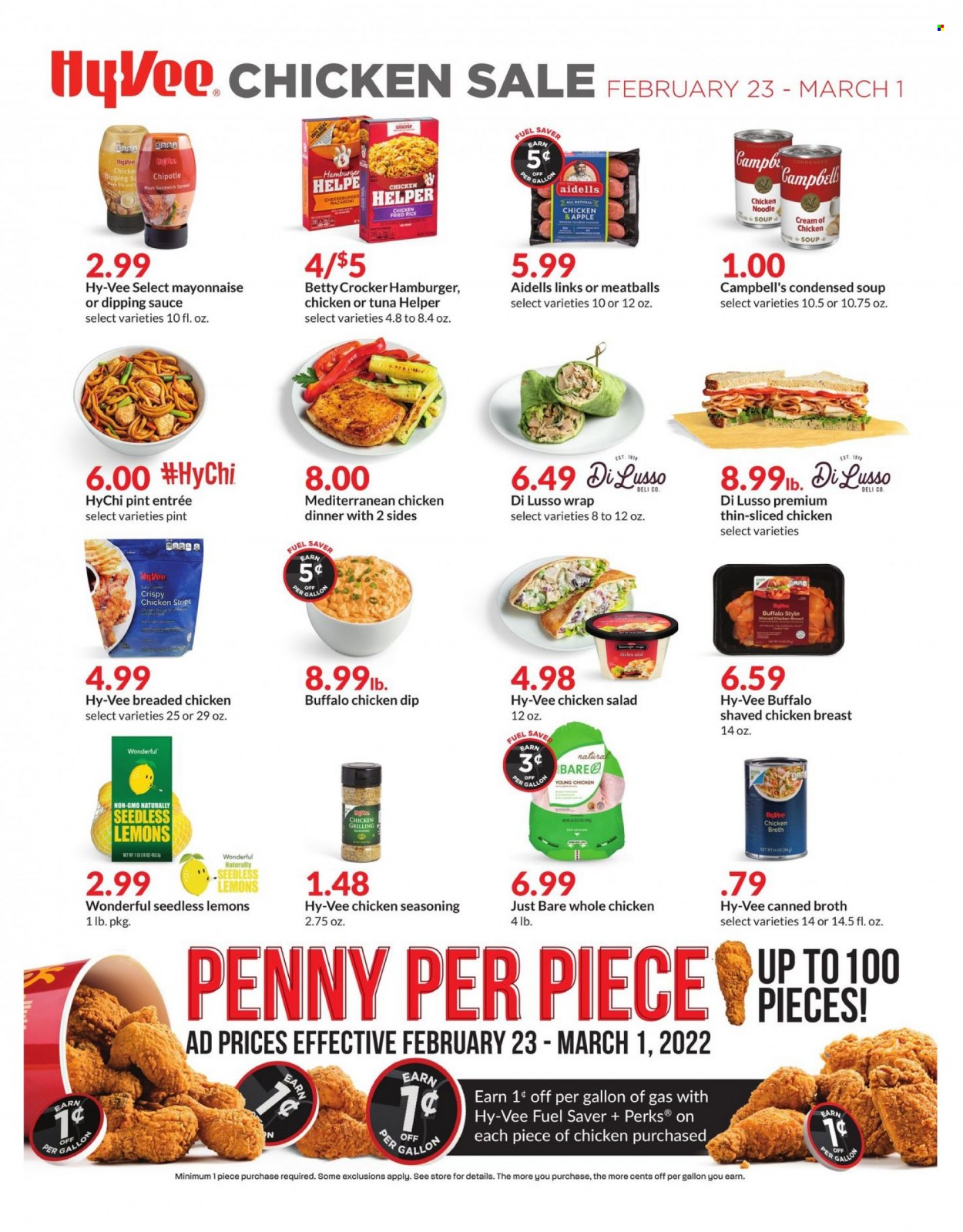 Hy-Vee ad - 02/23/2022 - 03/01/2022. Page 2