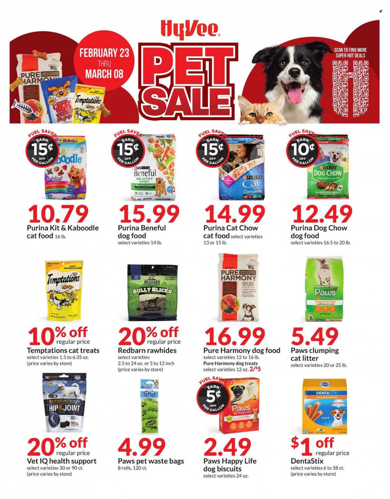 Hy-Vee ad - 02/23/2022 - 03/08/2022. Page 1