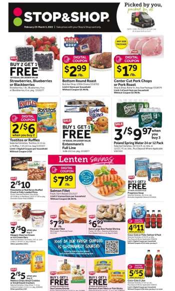 Stop & Shop Flyer - 02/25/2022 - 03/03/2022.