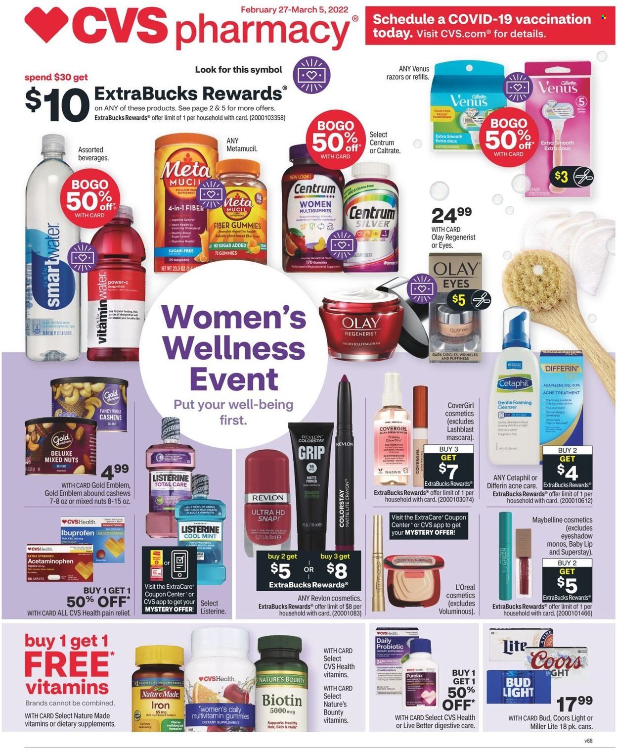 CVS Pharmacy ad - 02/27/2022 - 03/05/2022. Page 1