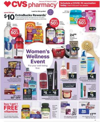 CVS Pharmacy Flyer - 02/27/2022 - 03/05/2022.