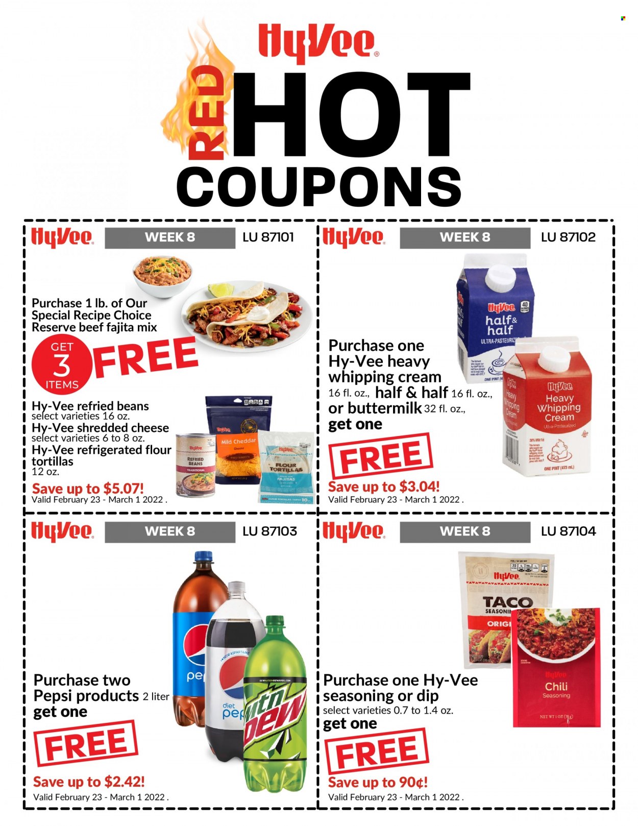 Hy-Vee ad - 02/23/2022 - 03/02/2022. Page 1