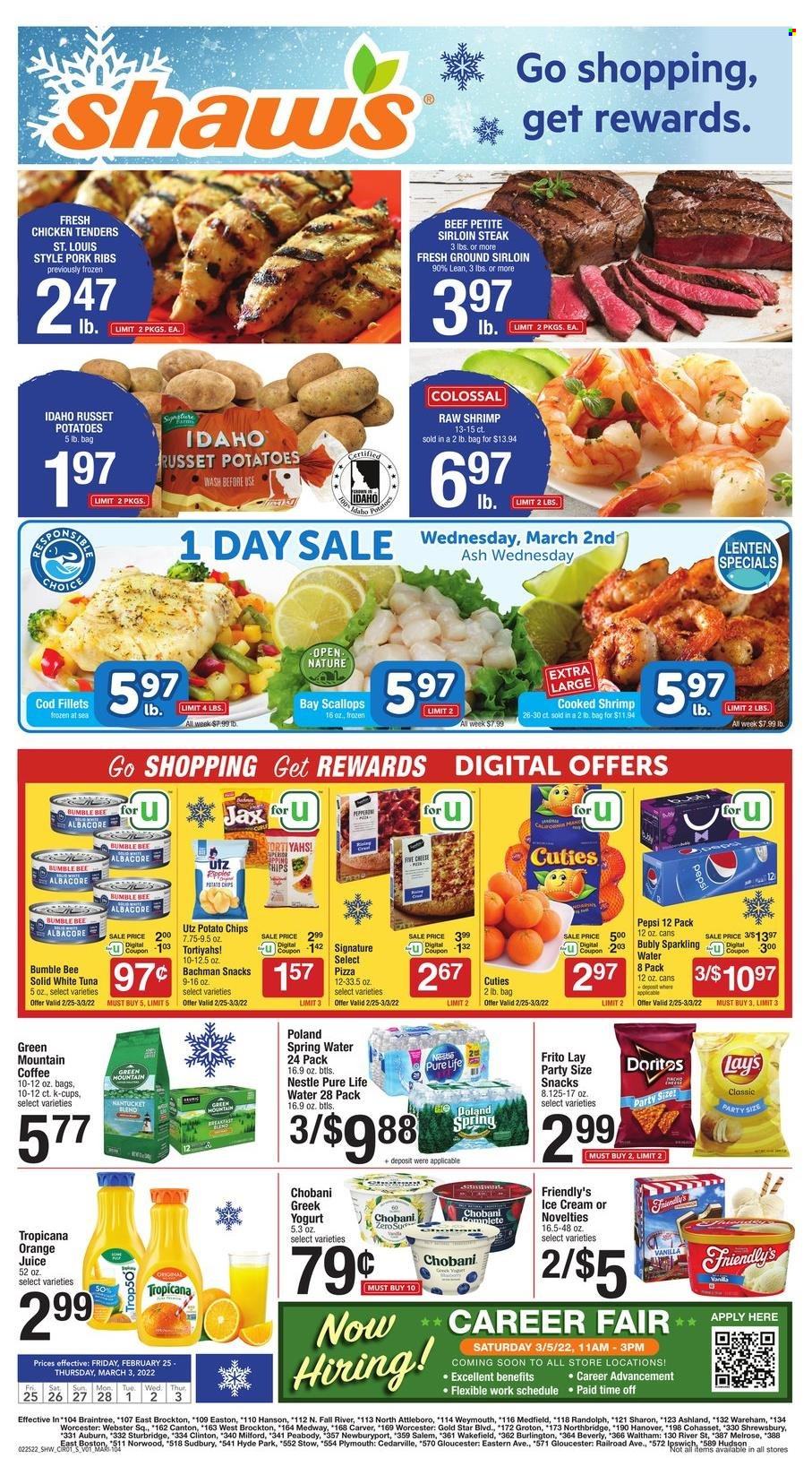 Shaw’s ad - 02/25/2022 - 03/03/2022. Page 1