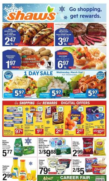 Shaw’s Flyer - 02/25/2022 - 03/03/2022.