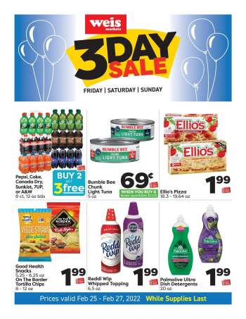 Weis Flyer - 02/25/2022 - 02/27/2022.
