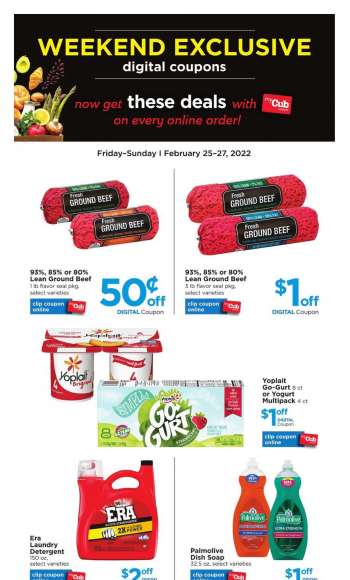 Cub Foods Flyer - 02/25/2022 - 02/27/2022.
