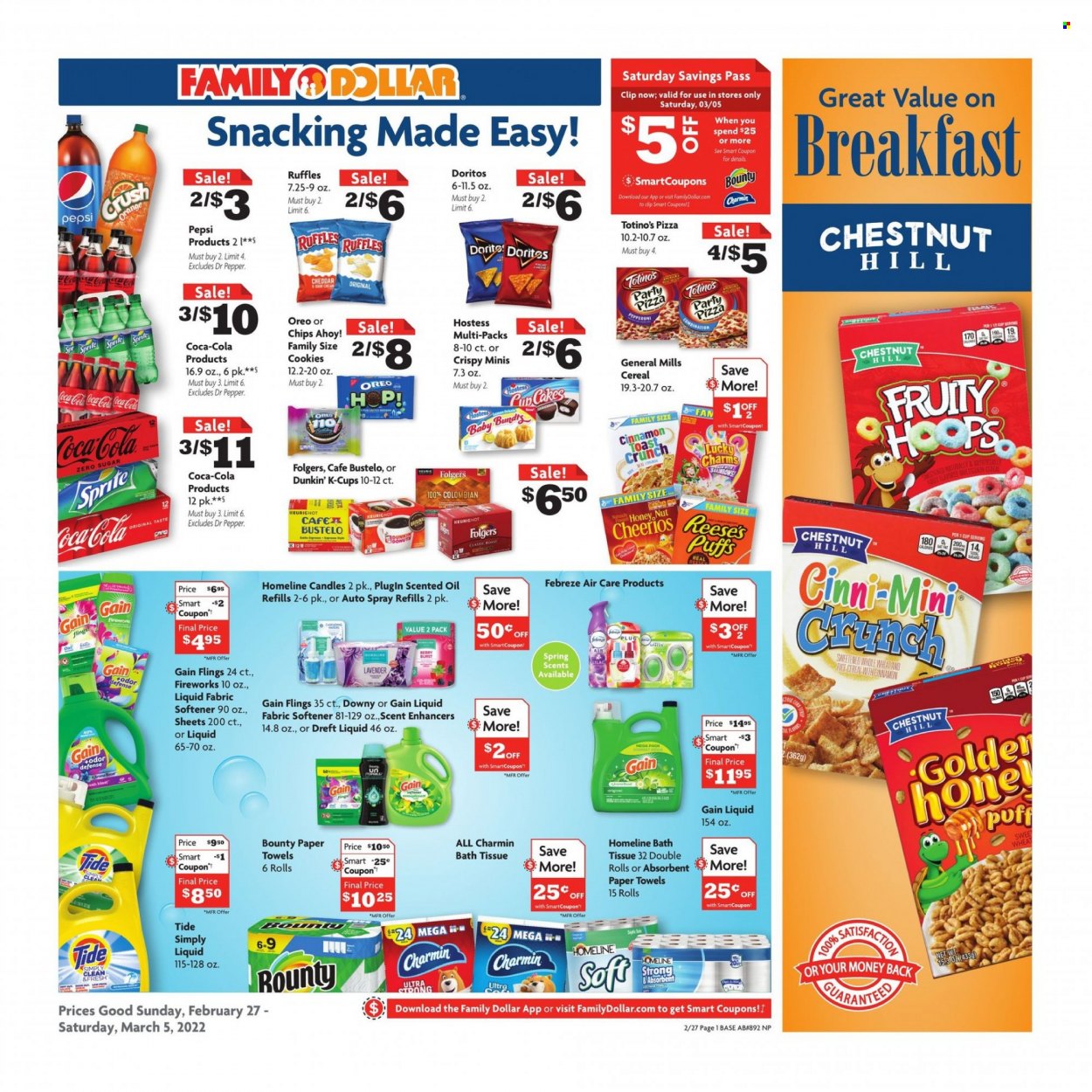 Family Dollar ad - 02/27/2022 - 03/05/2022. Page 1