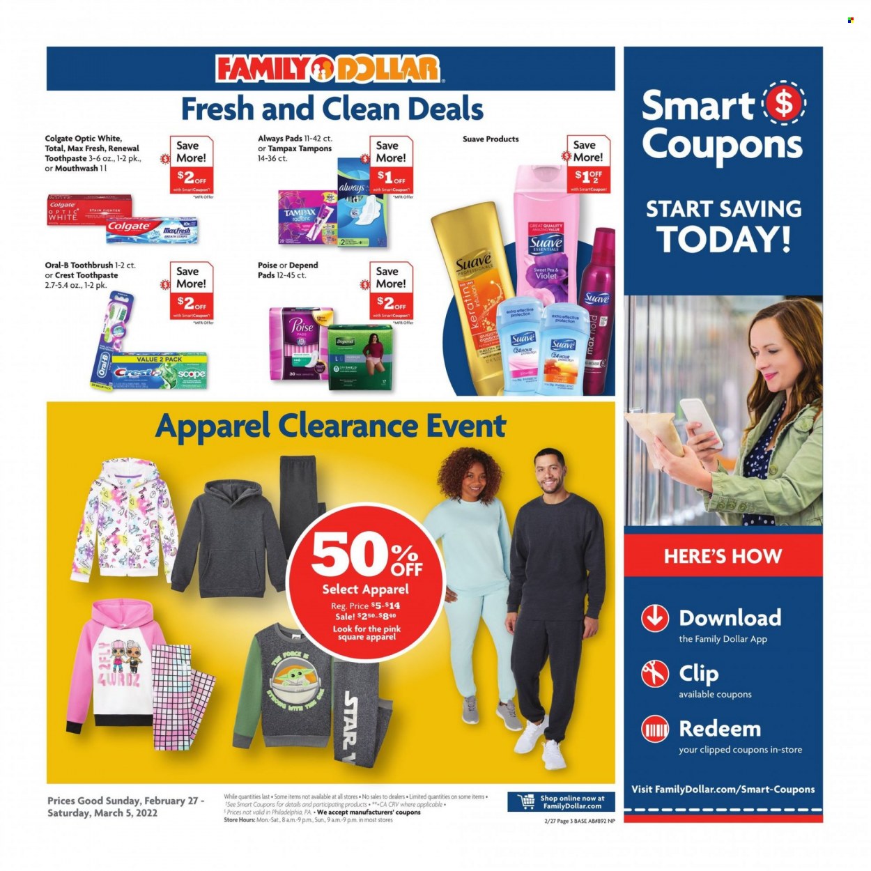 Family Dollar ad - 02/27/2022 - 03/05/2022. Page 7