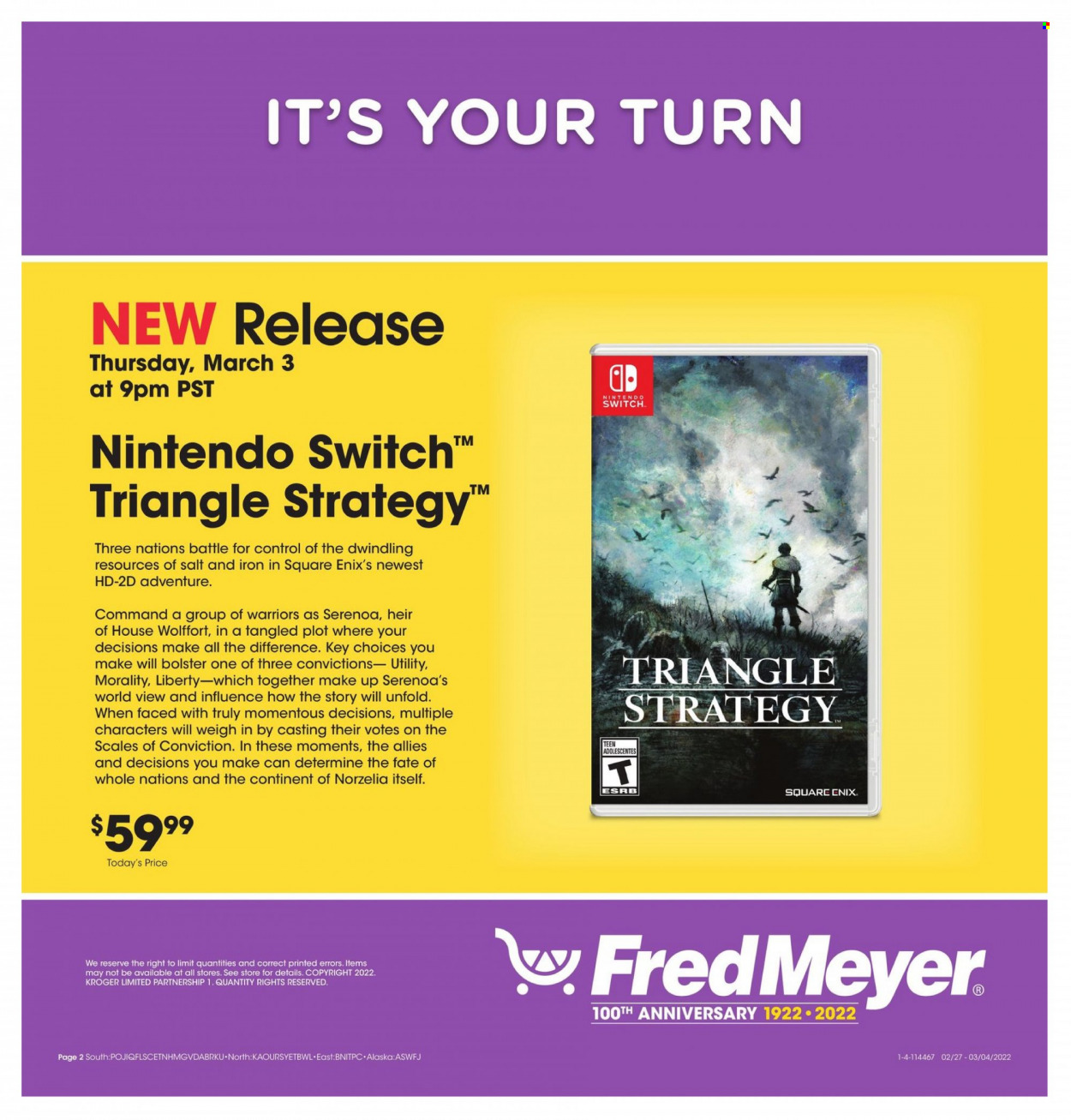 Fred Meyer ad - 02/27/2022 - 03/04/2022. Page 2