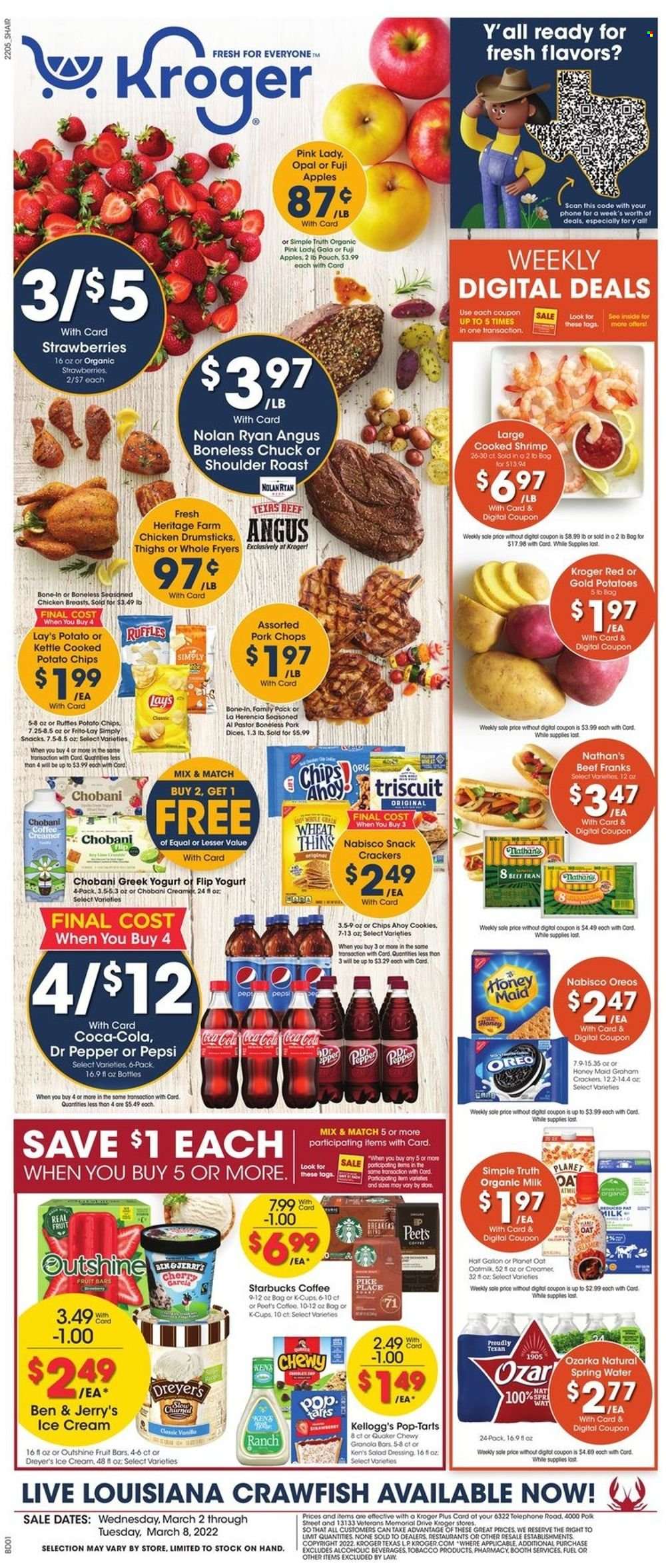 Kroger ad - 03/02/2022 - 03/08/2022. Page 1