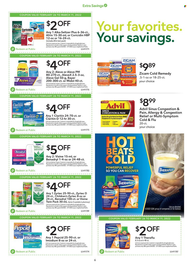 Publix ad - 02/26/2022 - 03/11/2022. Page 6