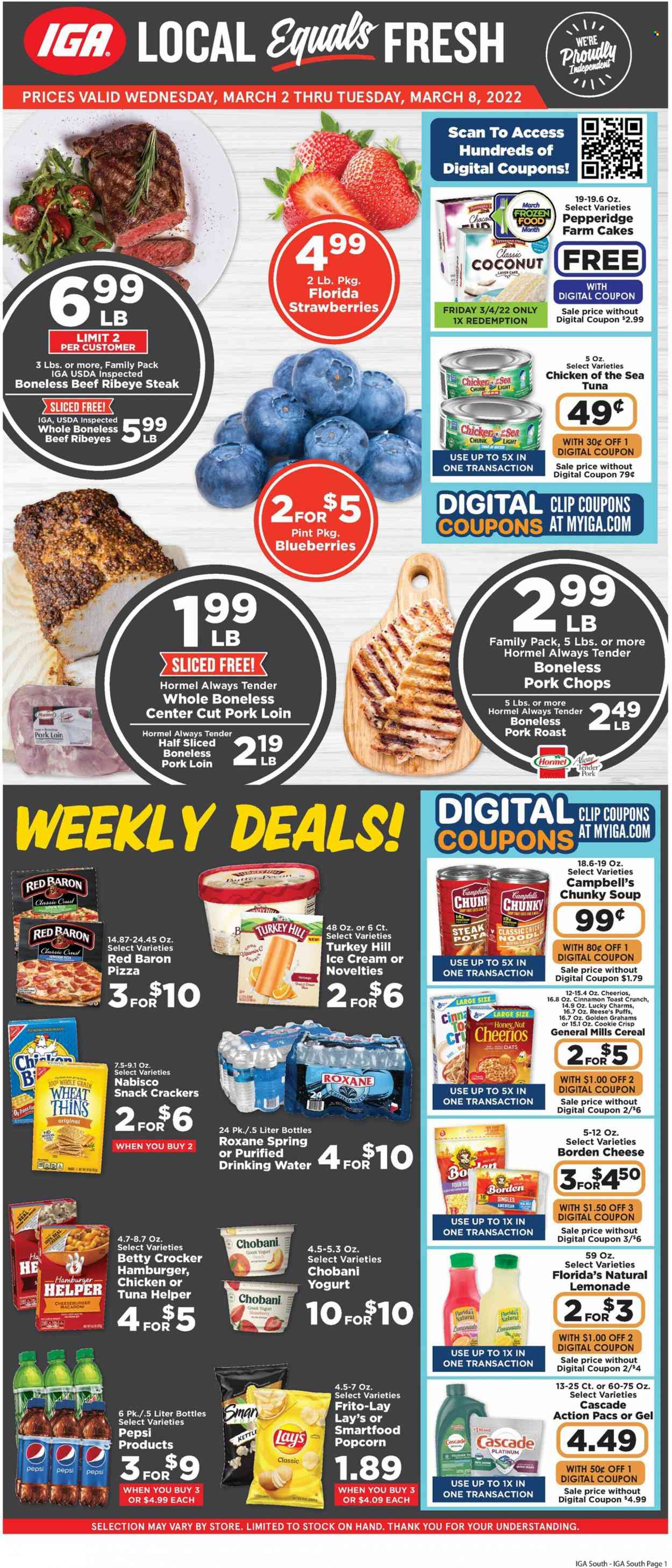 IGA ad - 03/02/2022 - 03/08/2022. Page 1