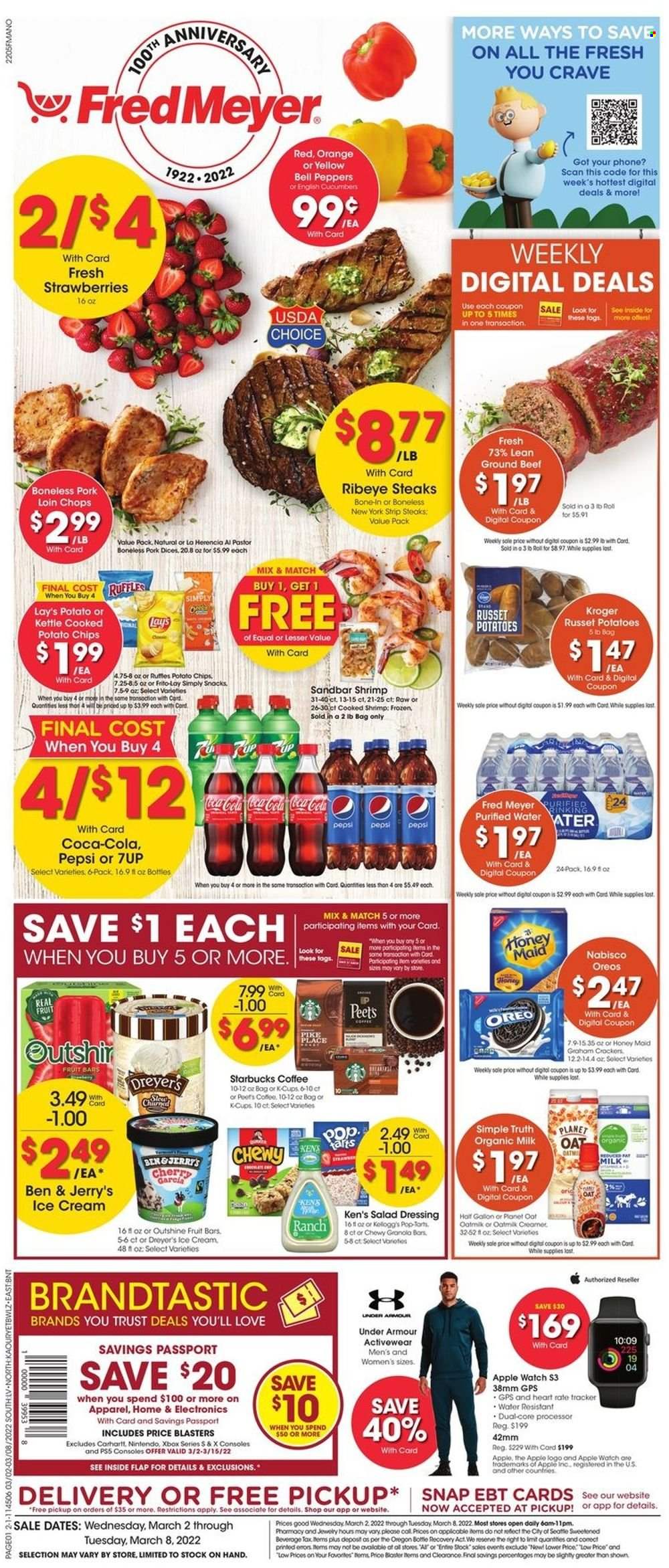 Fred Meyer ad - 03/02/2022 - 03/08/2022. Page 1
