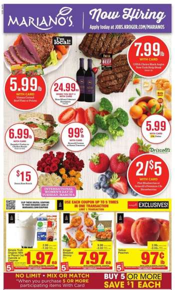 Mariano’s Flyer - 03/02/2022 - 03/08/2022.