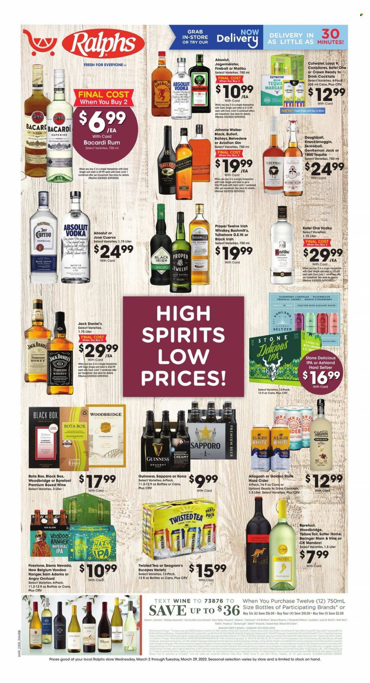 Ralphs ad - 03/02/2022 - 03/29/2022. Page 1