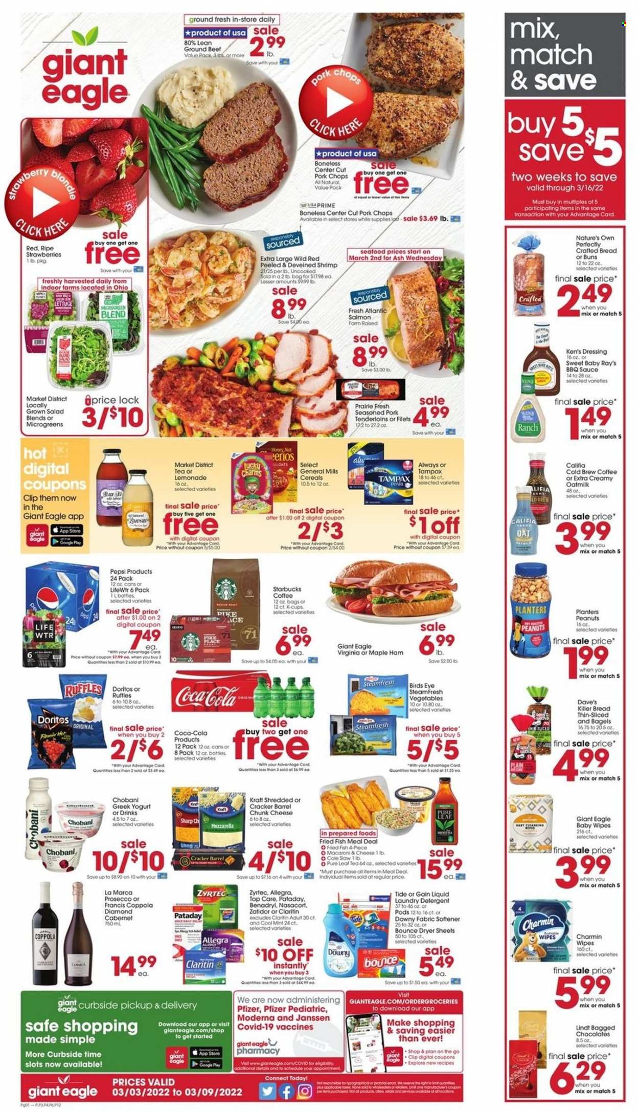 Giant Eagle ad - 03/03/2022 - 03/09/2022. Page 1