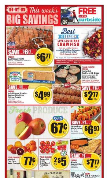 H-E-B Flyer - 03/02/2022 - 03/08/2022.
