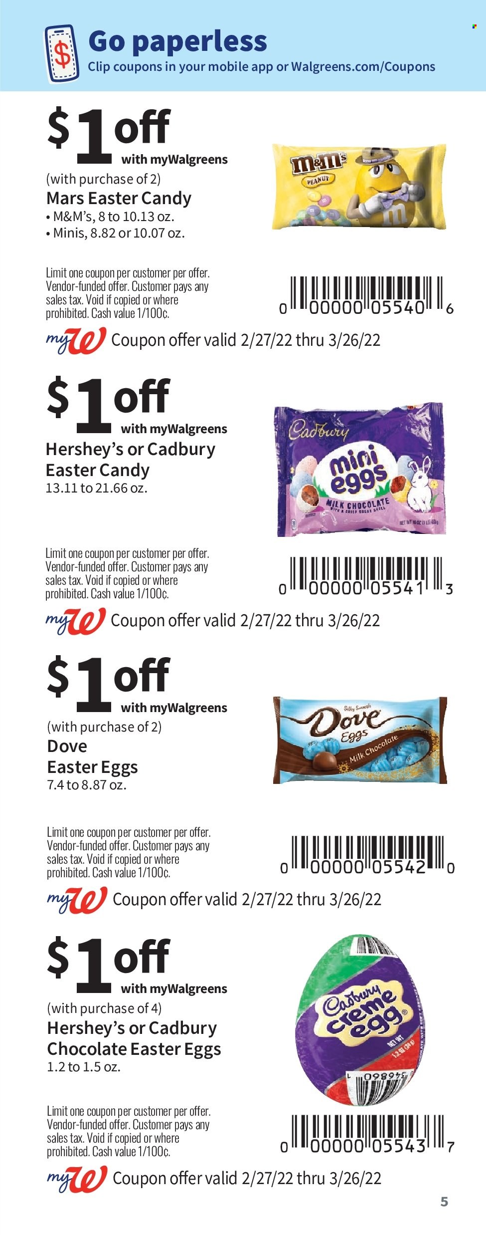 Walgreens ad - 02/27/2022 - 03/26/2022. Page 5