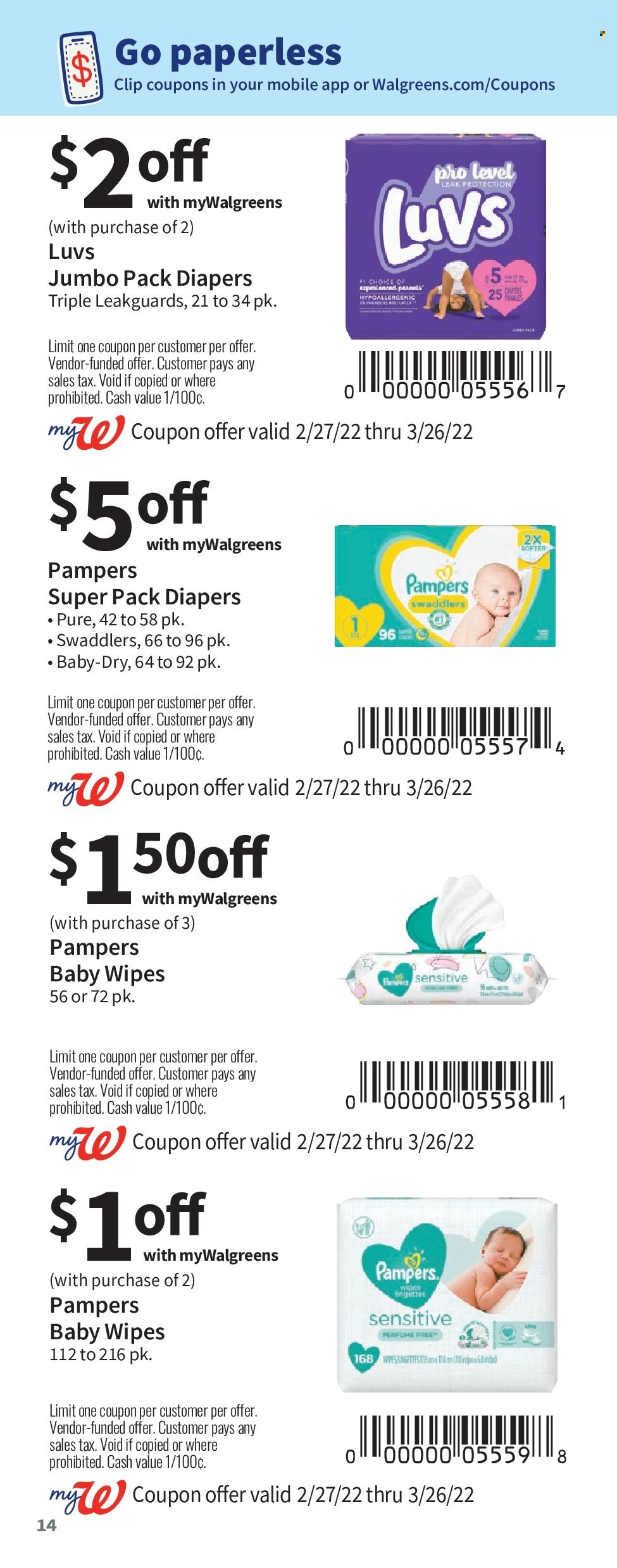 Walgreens ad - 02/27/2022 - 03/26/2022. Page 14