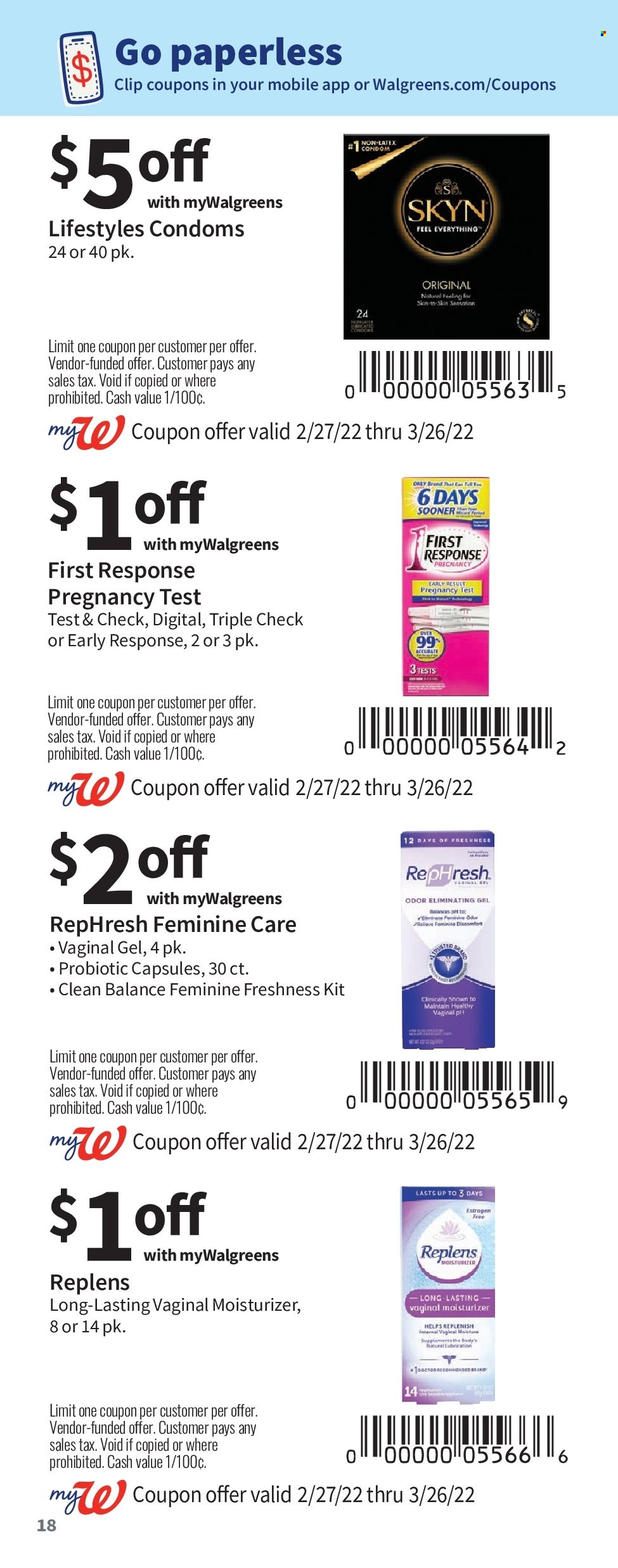 Walgreens ad - 02/27/2022 - 03/26/2022. Page 18