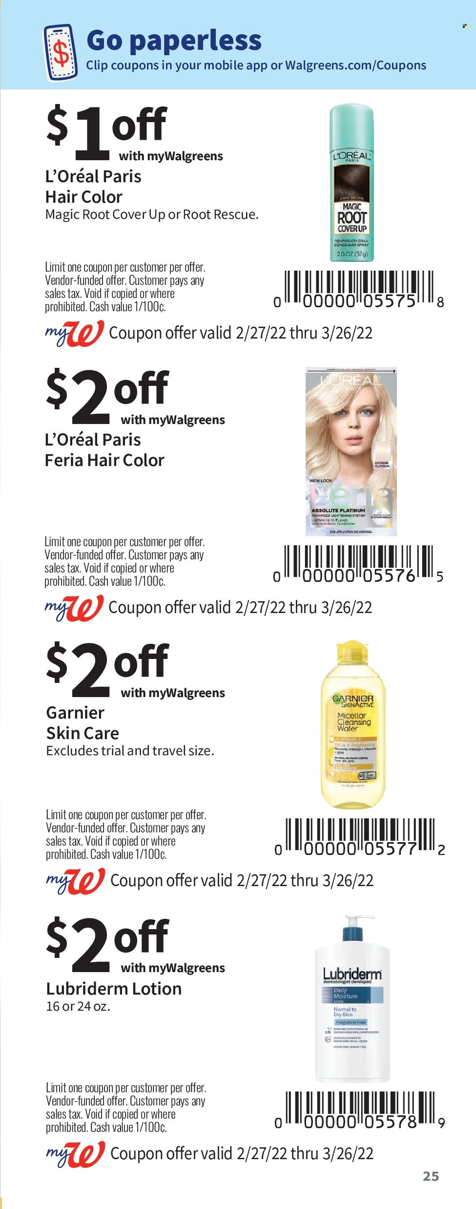 Walgreens ad - 02/27/2022 - 03/26/2022. Page 25