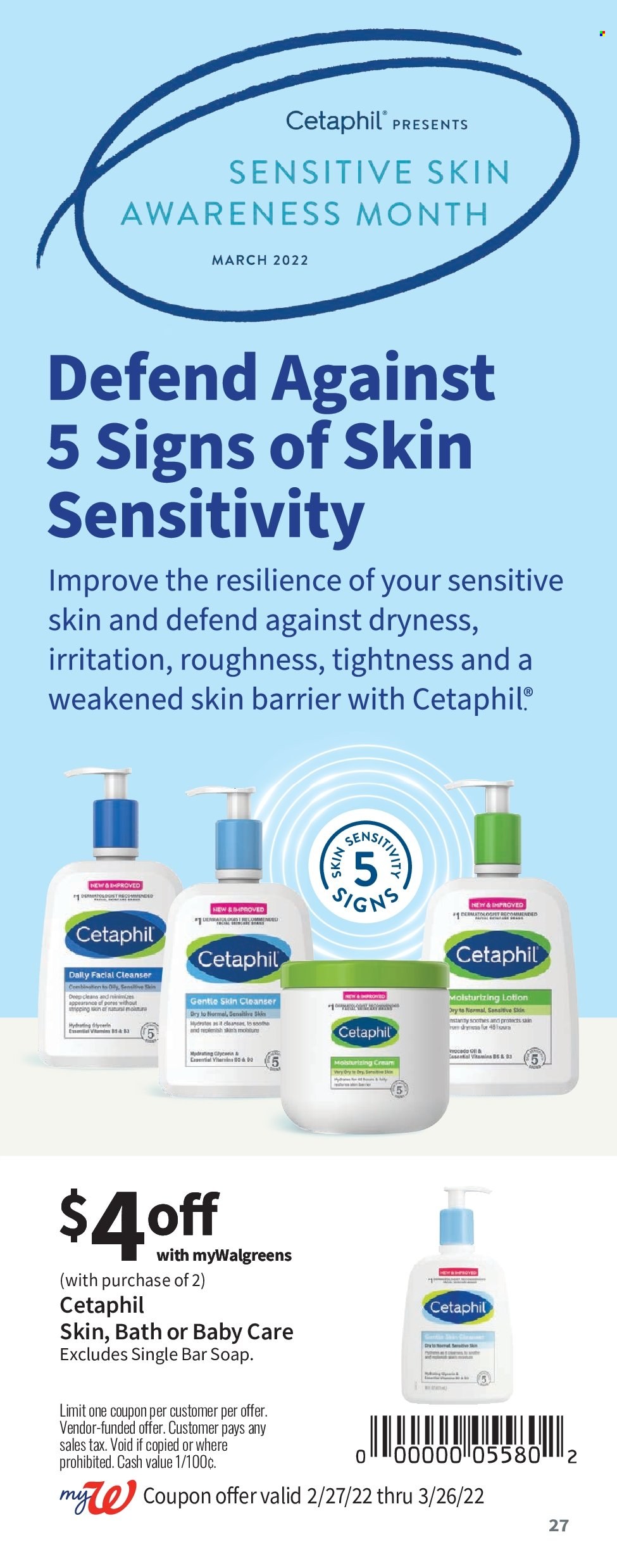 Walgreens ad - 02/27/2022 - 03/26/2022. Page 27