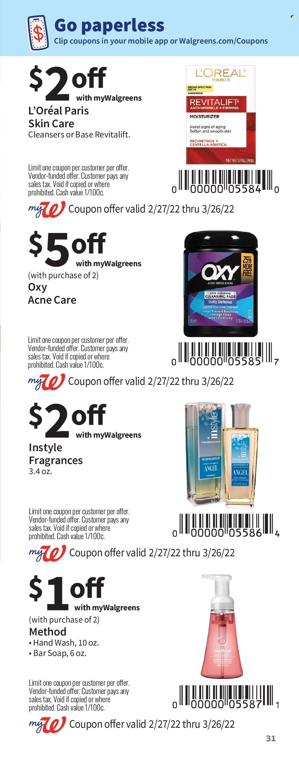 Walgreens ad - 02/27/2022 - 03/26/2022. Page 31