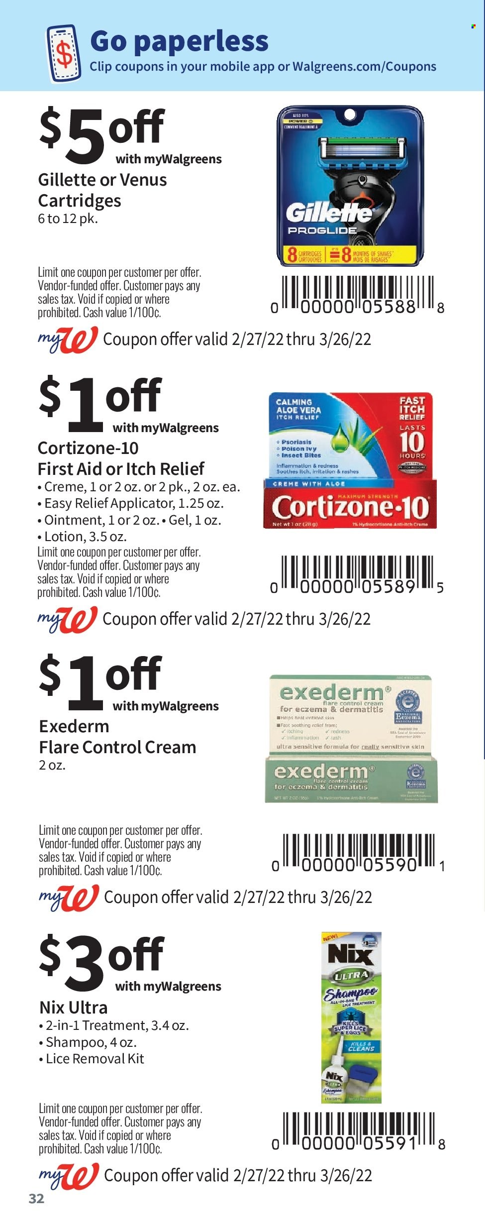 Walgreens ad - 02/27/2022 - 03/26/2022. Page 32
