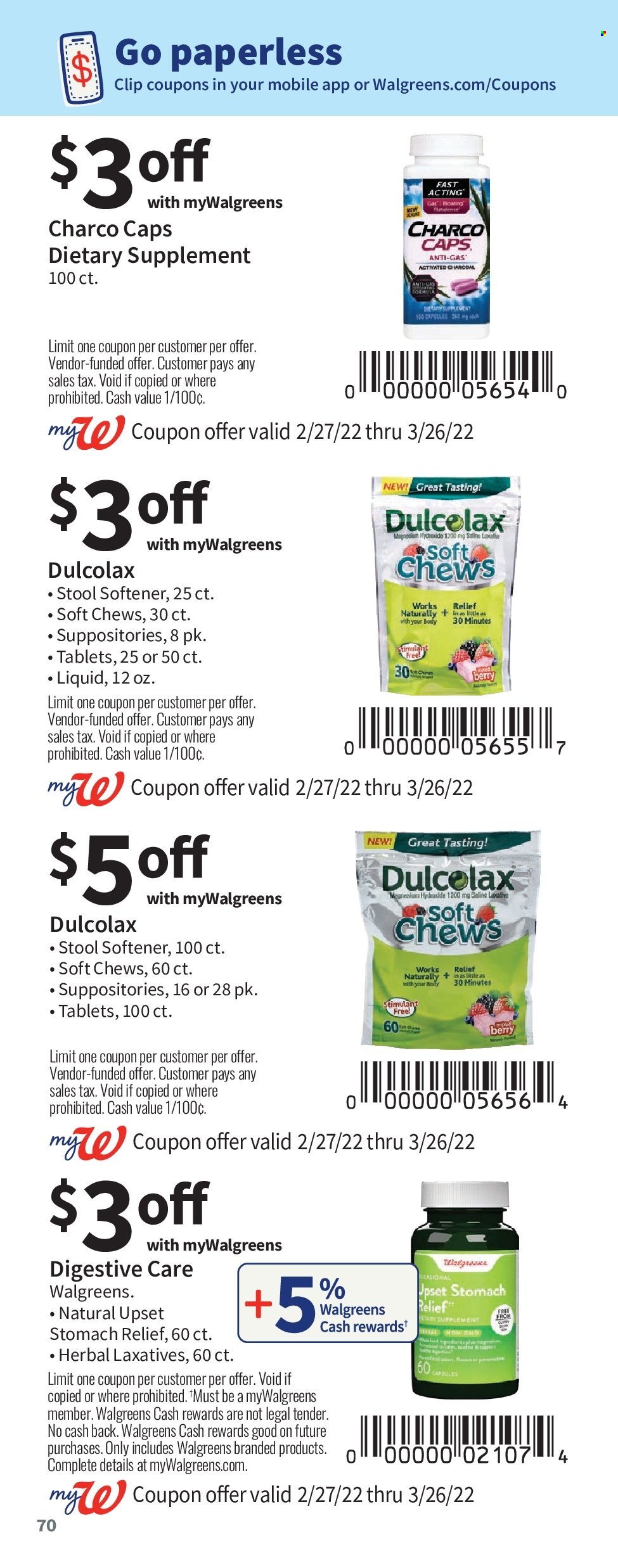 Walgreens ad - 02/27/2022 - 03/26/2022. Page 70